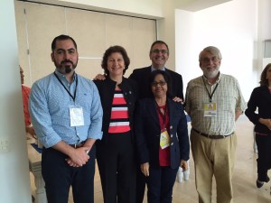 Aquí me encuentro con buenos amigos, como Evelyn Jacyr, quien en la OEA creó la Red de Alertas Rápida, Josep Tous, experto internacional, y las autoridades de República Dominicana.